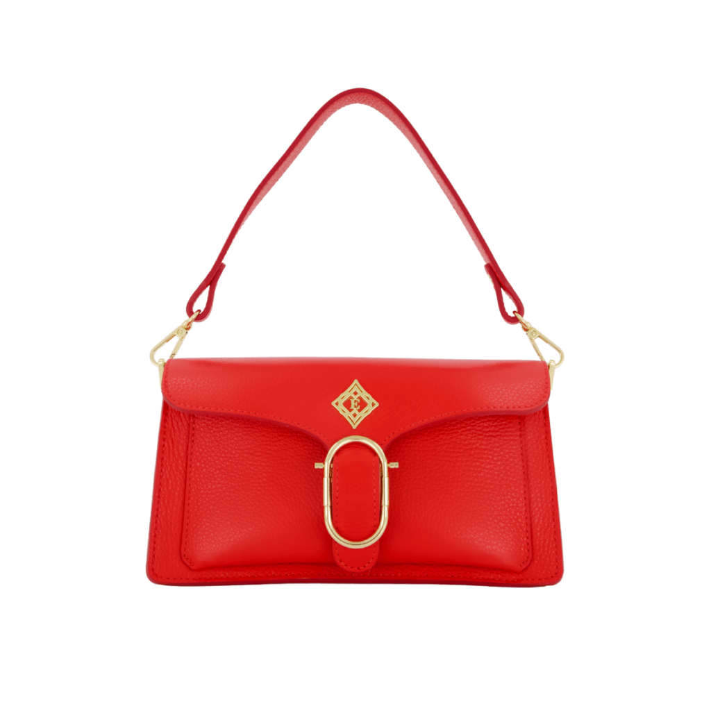 Grace Bag Scarlet Red - ElenaStyle